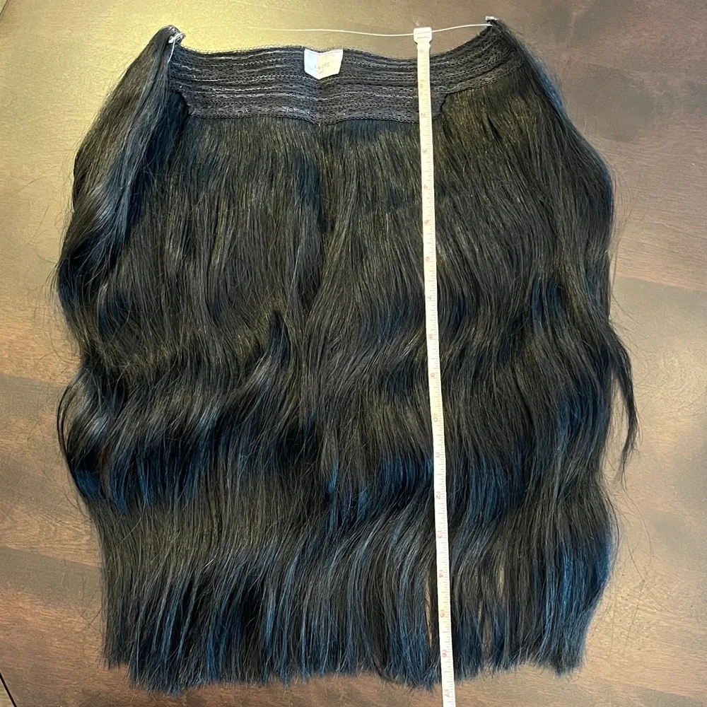 Hidden Crown Layers Halo Hair Extension Jet Black - Picture 6 of 10